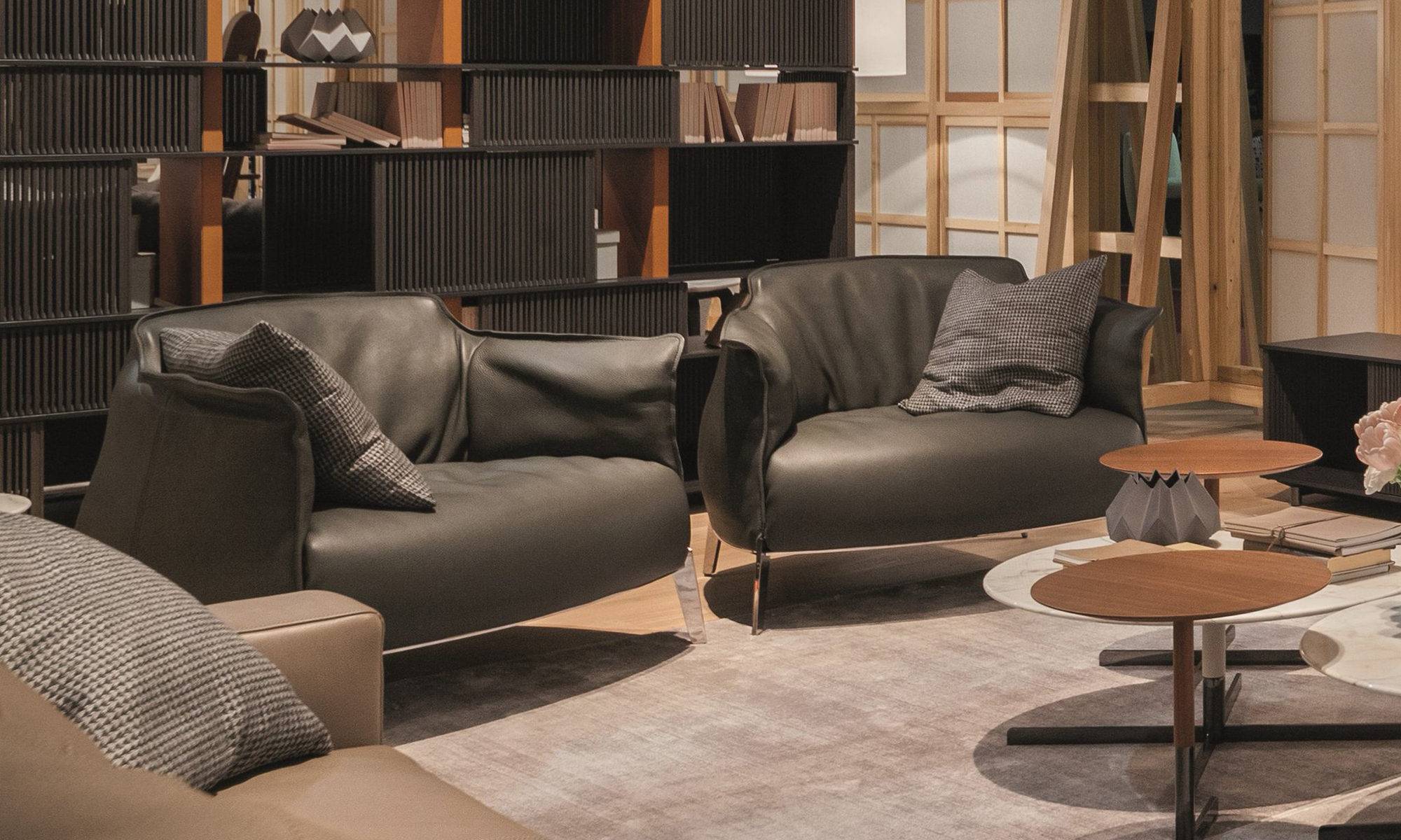 Archibald Gran Comfort Poltrona Frau : Canapé Design et Confort à Lyon