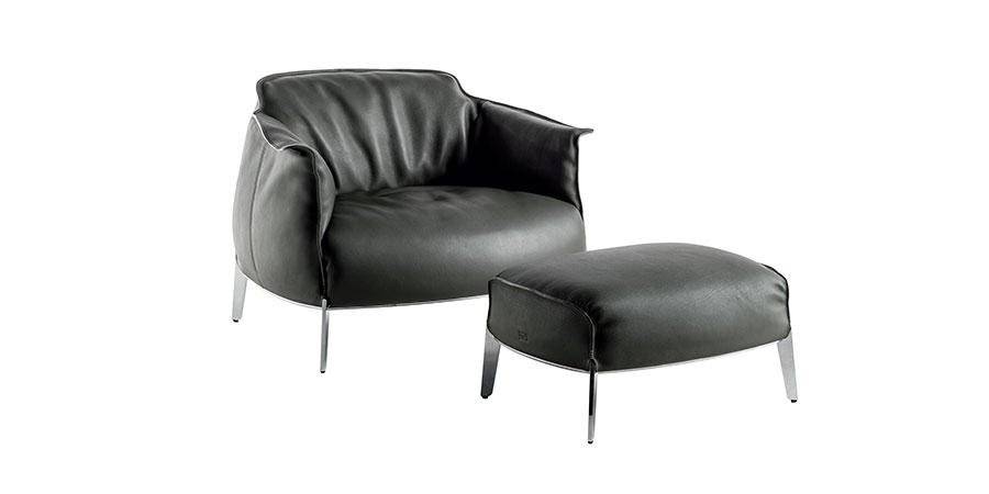 Archibald Gran Comfort Poltrona Frau : Canapé Design et Confort à Lyon