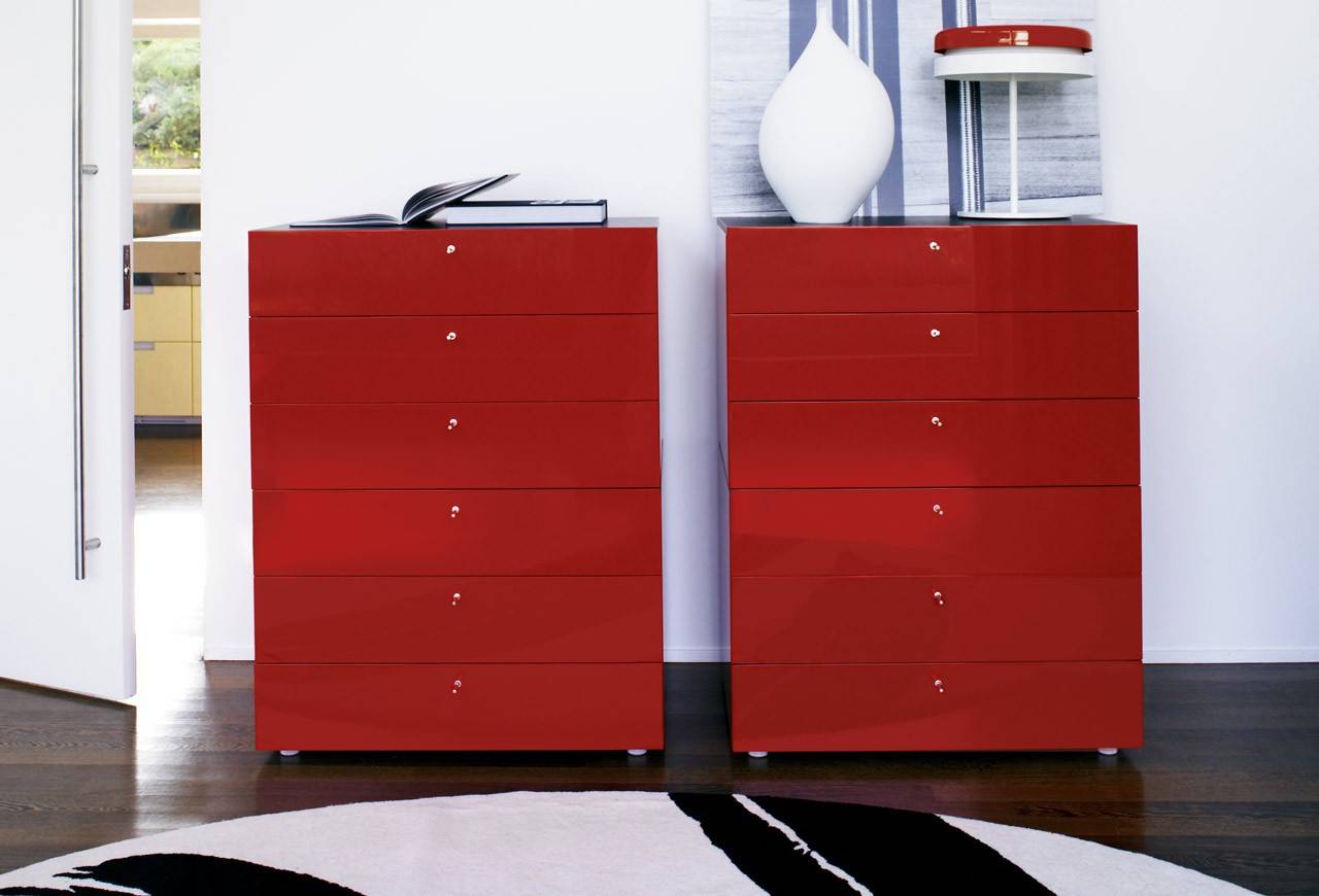 Casiers modulables design en chêne et laqué – Mobilier haut de gamme Lyon 2