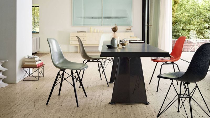 eames fibre de verre vitra lyon