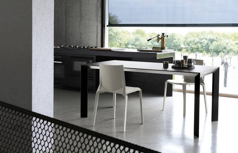 table pour maison contemporaine à Megeve